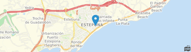 Umland des Hostal San Miguel Estepona