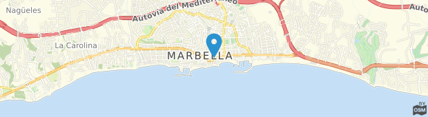 Umland des Pension Las Brisas Hotel Marbella