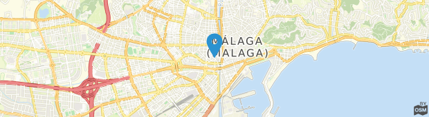 Umland des Novotel Suites Malaga Centro