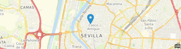 Umland des Hotel America - Seville