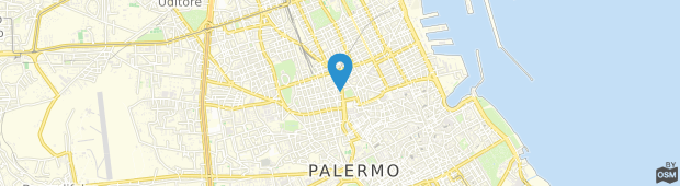 Umland des Mediterraneo B&B Palermo