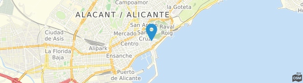 Umland des Hostal La Milagrosa Alicante