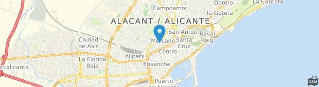 Umland des Guesthouse Alicante