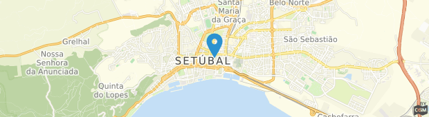 Umland des Residencial Setubalense