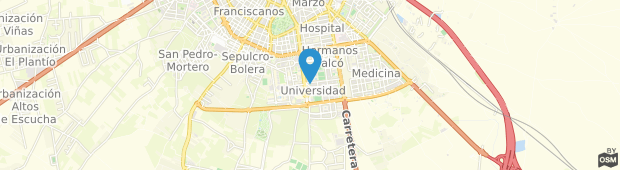 Umland des Universidad Hotel Albacete