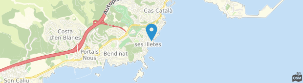 Umland des Roc Illetas Playa Hotel Mallorca