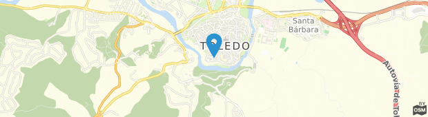 Umland des Parador de Toledo