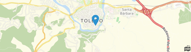 Umland des Hostal Infantes Toledo