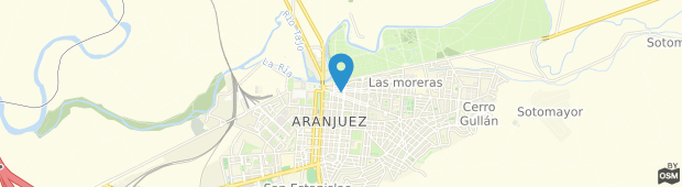 Umland des Hostal Santa Marta Aranjuez