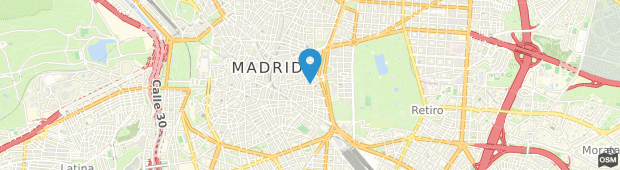 Umland des Hostal Gonzalo Madrid