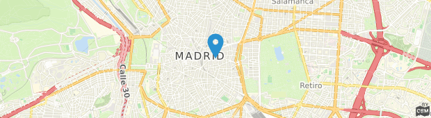 Umland des Hostal Internacional Madrid