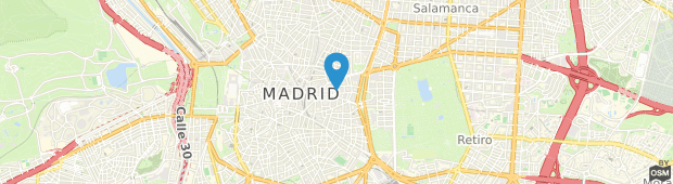 Umland des Hostal Principado Madrid