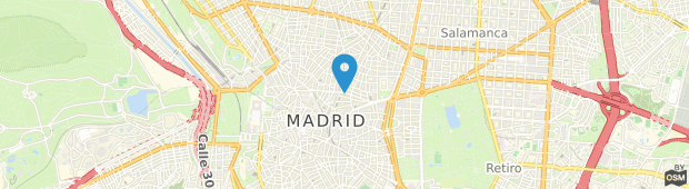 Umland des Hostal Galaico Madrid
