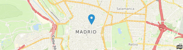 Umland des Hostal Avenida Madrid