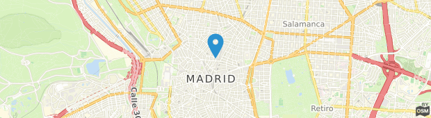 Umland des Hostal Galicia Madrid