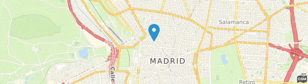 Umland des Emperador Hotel Madrid
