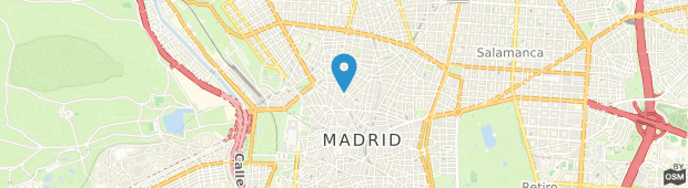 Umland des Hostal Estrella Madrid