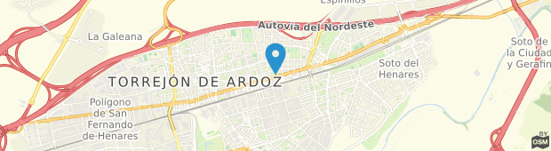 Umland des Hostal Torrejon De Ardoz