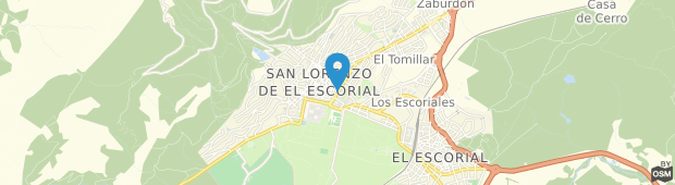 Umland des Hostal Cristina San Lorenzo de El Escorial