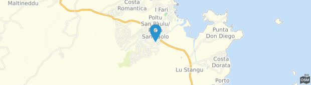 Umland des Residence La Rosa Loiri Porto San Paolo