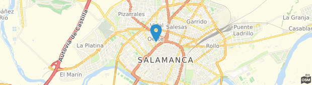 Umland des Hostal Granada Salamanca