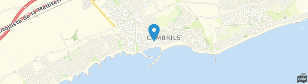 Umland des Hostal Platja Cambrils
