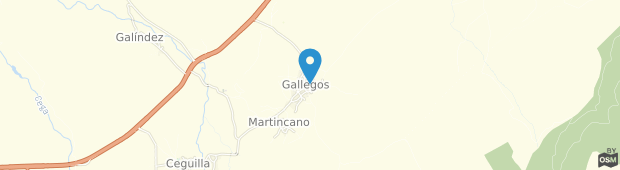 Umland des La Posada de Gallegos