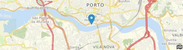 Umland des Pestana Porto Hotel