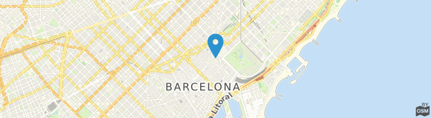 Umland des Apartments in Barcelona Tiradors