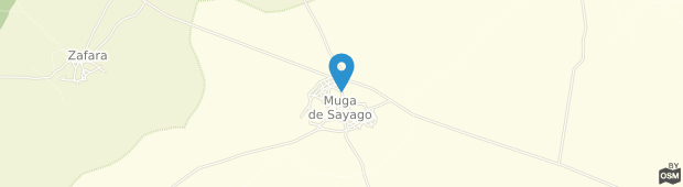 Umland des Casa Rural El Paraje de Sayago Muga de Sayago