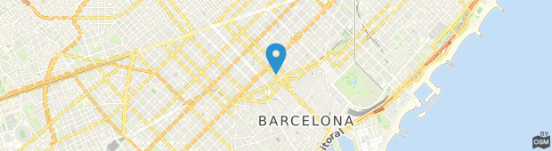 Umland des Hostal Goya Barcelona
