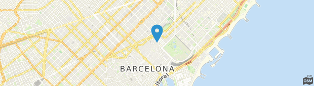 Umland des Dailyflats Borne Hotel Barcelona