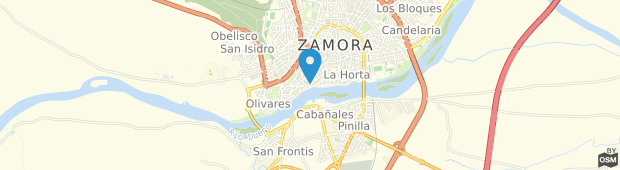 Umland des Hosteria Real de Zamora