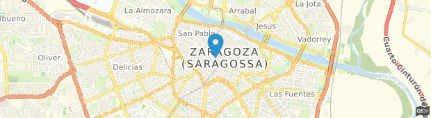 Umland des Goya Hotel Zaragoza