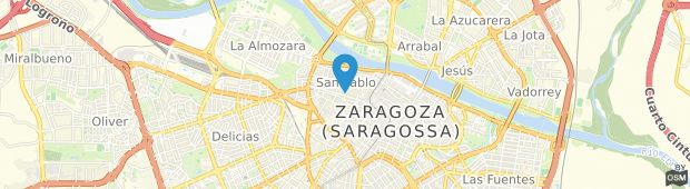 Umland des Hesperia Zaragoza
