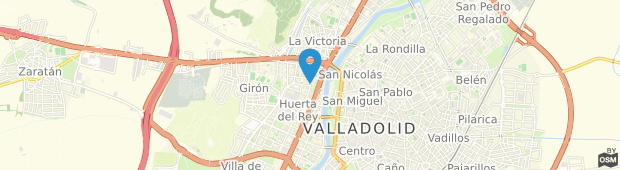 Umland des NH Ciudad de Valladolid