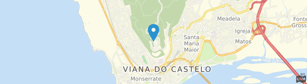 Umland des Pousada Santa Luzia Hotel Viana Do Castelo