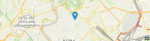 Umland des Hotel Sistina Rome