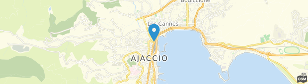 Umland des Mercure Ajaccio