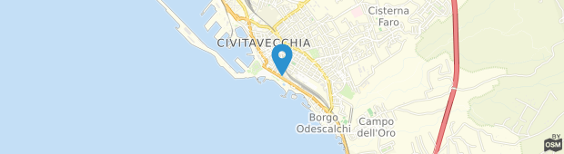 Umland des Hotel De La Ville Civitavecchia