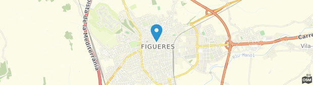Umland des Ciutat de Figueres Apartaments
