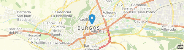 Umland des Hostal Acuarela Burgos