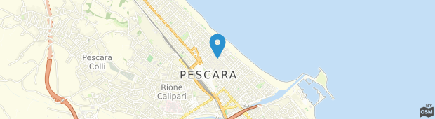 Umland des Victoria Hotel Pescara