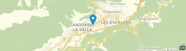 Umland des Novotel Andorra