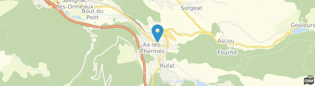 Umland des Hotel Le Saquet Ax-les-Thermes