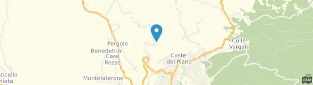 Umland des Residence Terre Gialle Castel del Piano