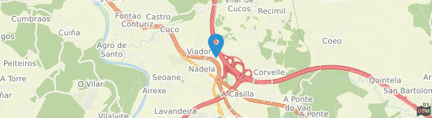 Umland des Casa Grande de Nadela Hotel Lugo