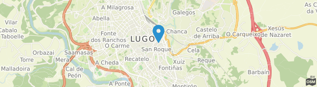Umland des Husa Hotel Aparthotel Ciudad de Lugo