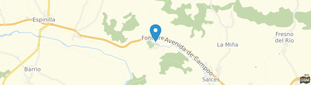 Umland des Posada Fontibre