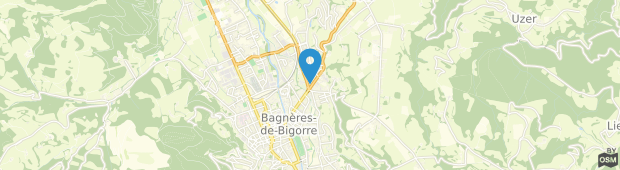 Umland des Residence Les Palombieres Bagneres-de-Bigorre